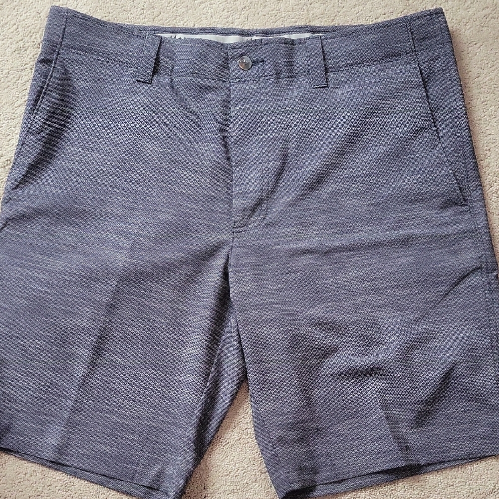 Callaway Men's Charcoal Flat Front Shorts